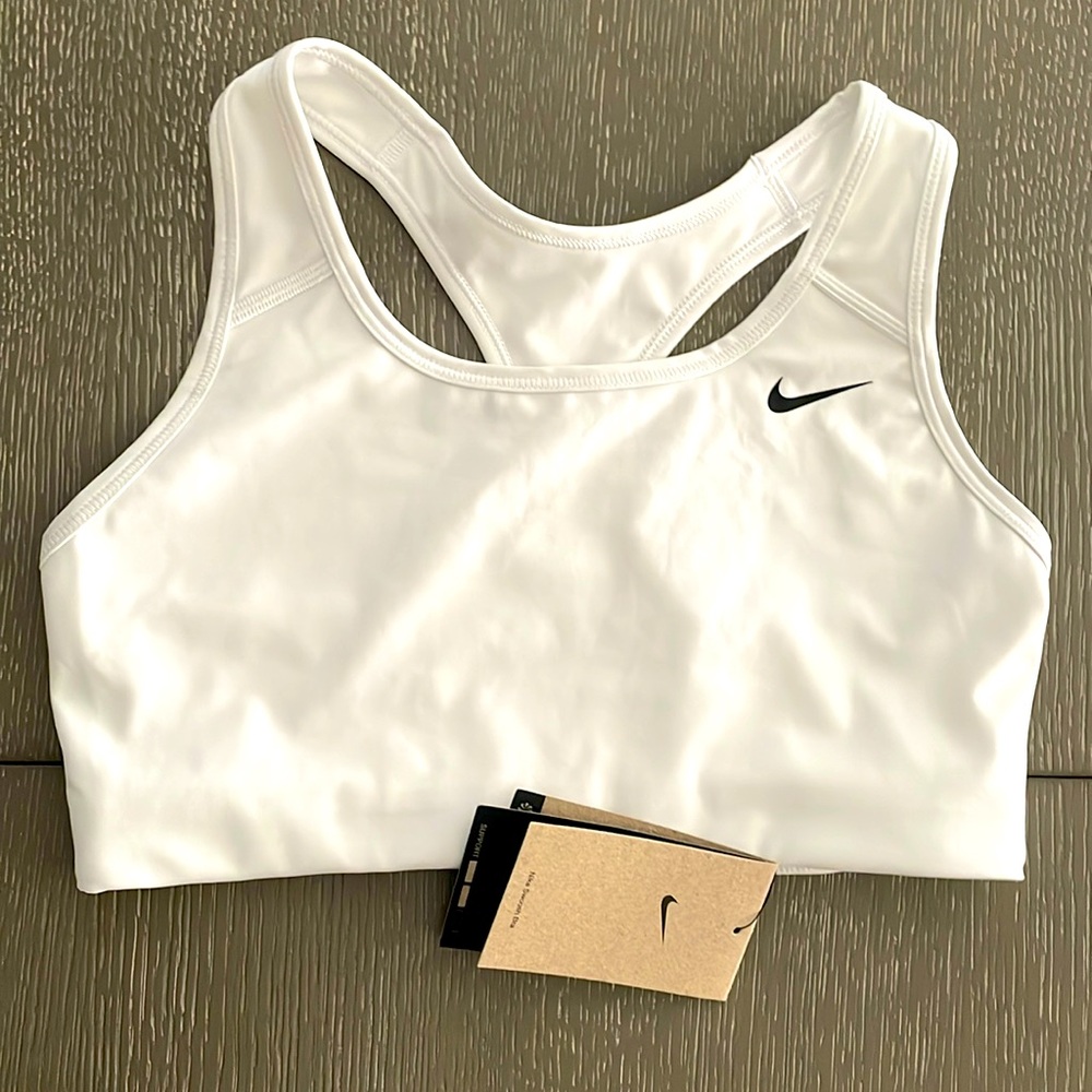 Nike swoosh bra